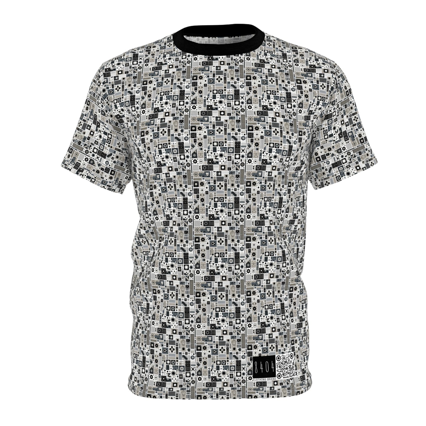 Digital Minimalism Minimalist Tech Unisex Cut & Sew Tee - 8404 Design-45