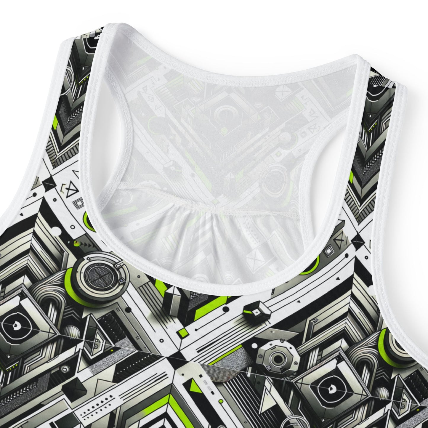 Elevated Sporty Tech Tech-Forward Streetwear Women's Tank Top - 8404 Design-70