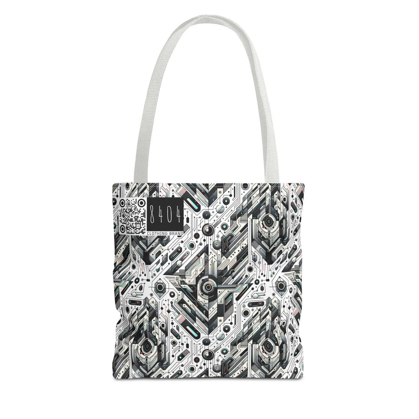 Tech-Infused Streetwear Tech-Forward Minimalism Tote Bag - 8404 Design-51