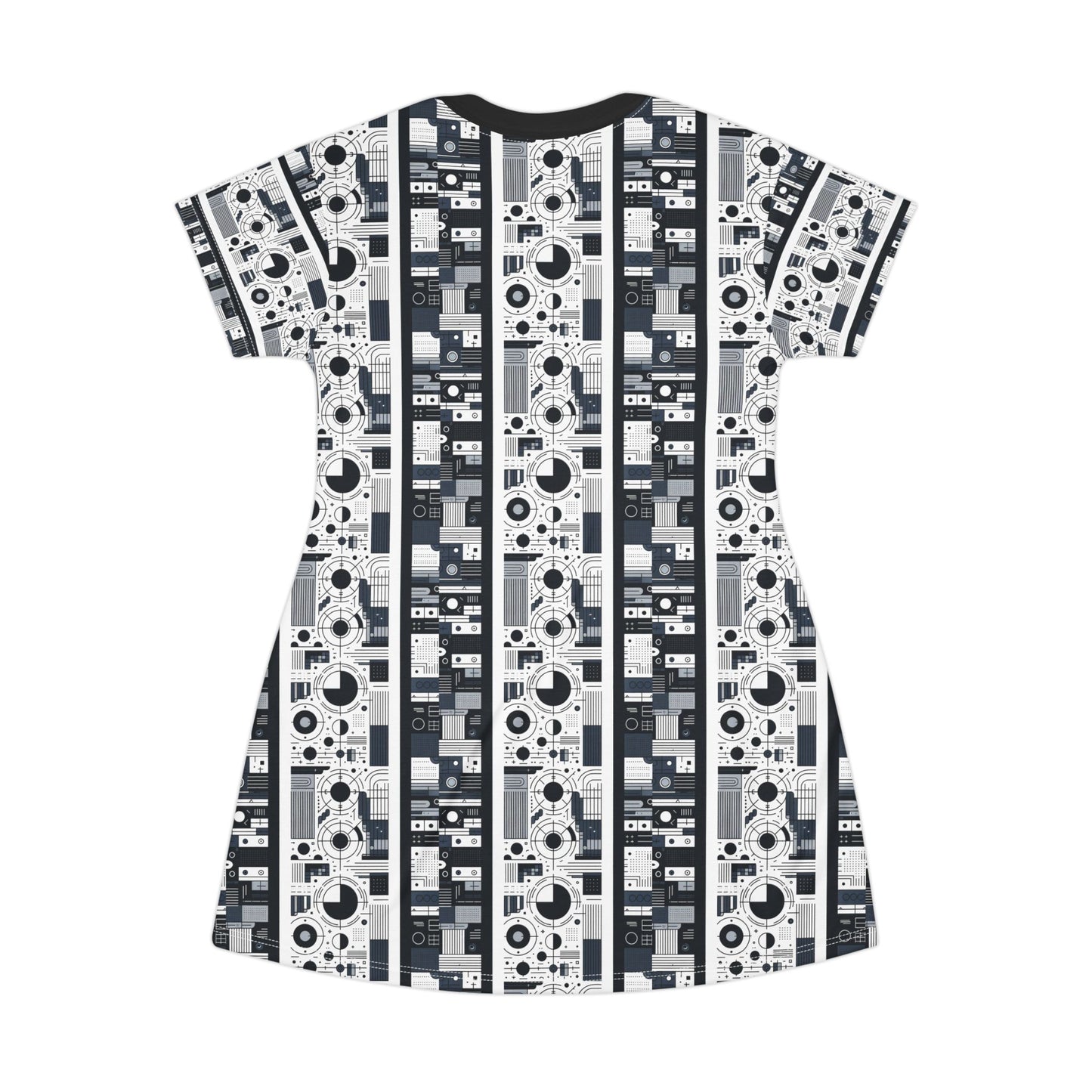 Minimalist Athleisure Minimalist Tech T-Shirt Dress - 8404 Design-54