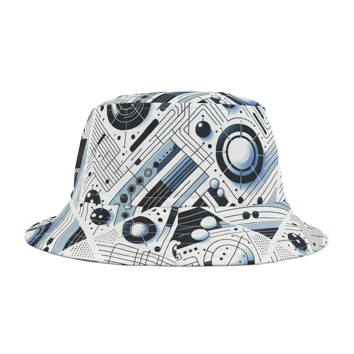 Tech Minimalism Minimalist Tech Bucket Hat - 8404 Design-70