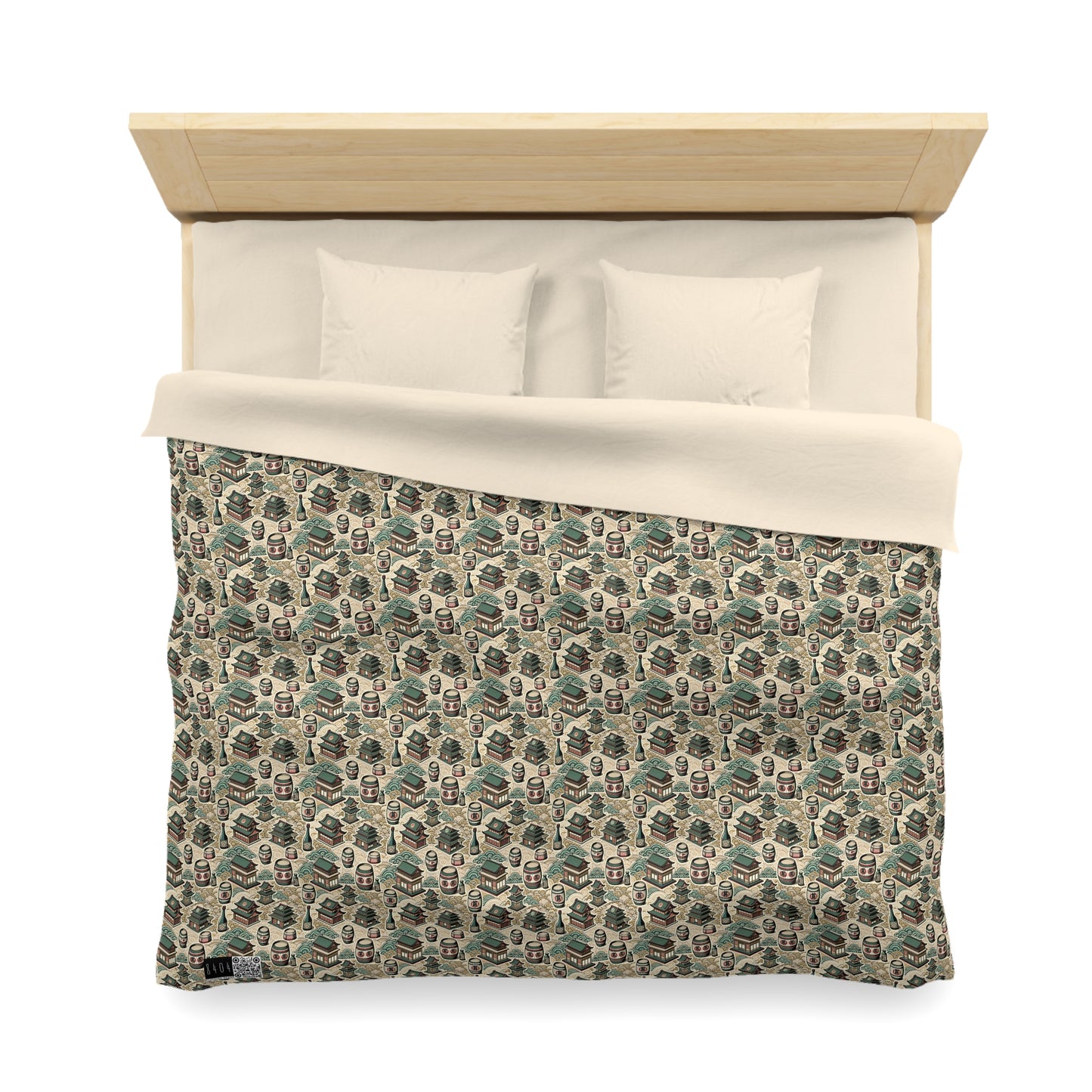 Cultural Artisanal Fusion Contemporary Cultural Elegance Microfiber Duvet Cover - 8404 Design-68