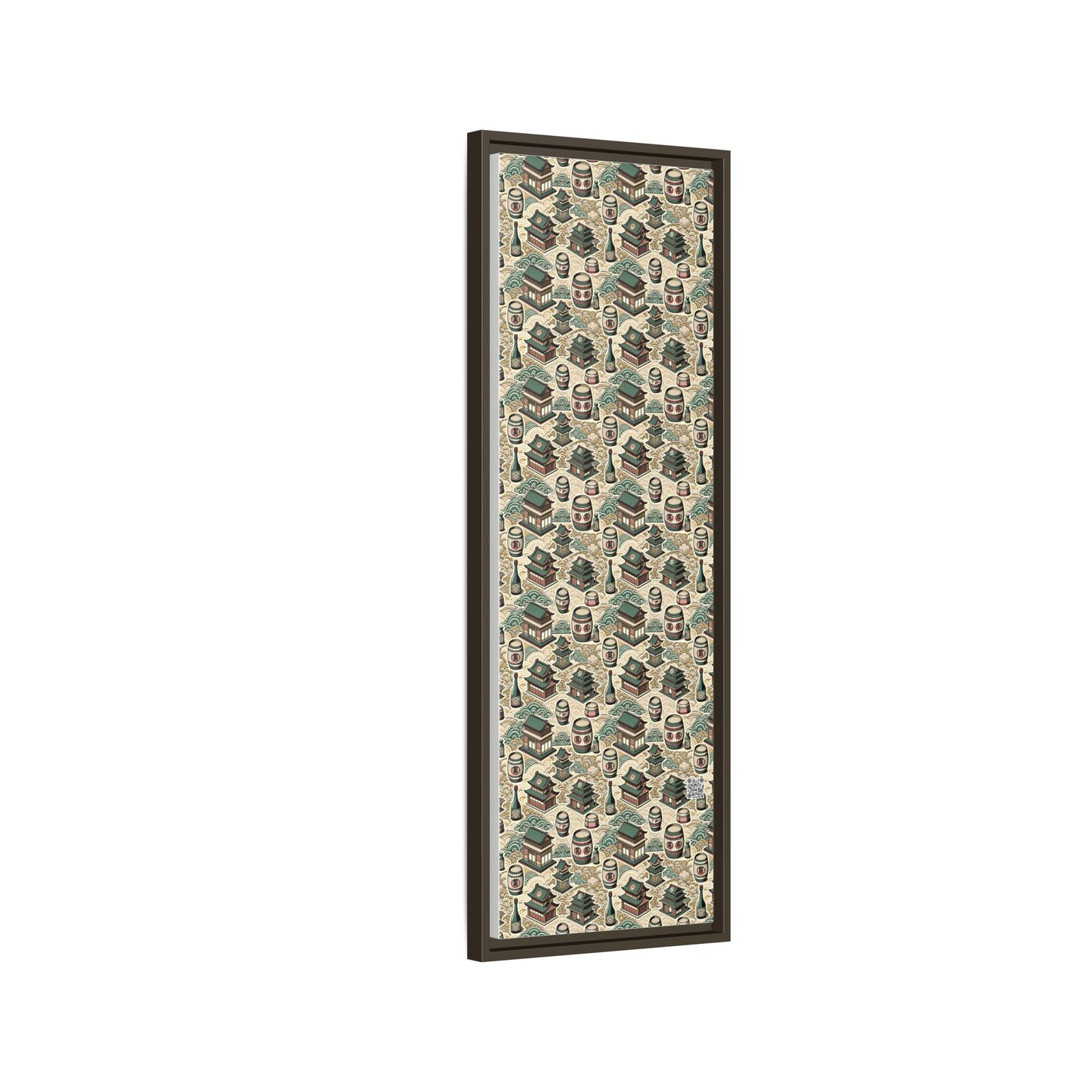 Cultural Artisanal Fusion Contemporary Cultural Elegance Matte Canvas, Framed (multi-Color) - 8404 Design-68 B