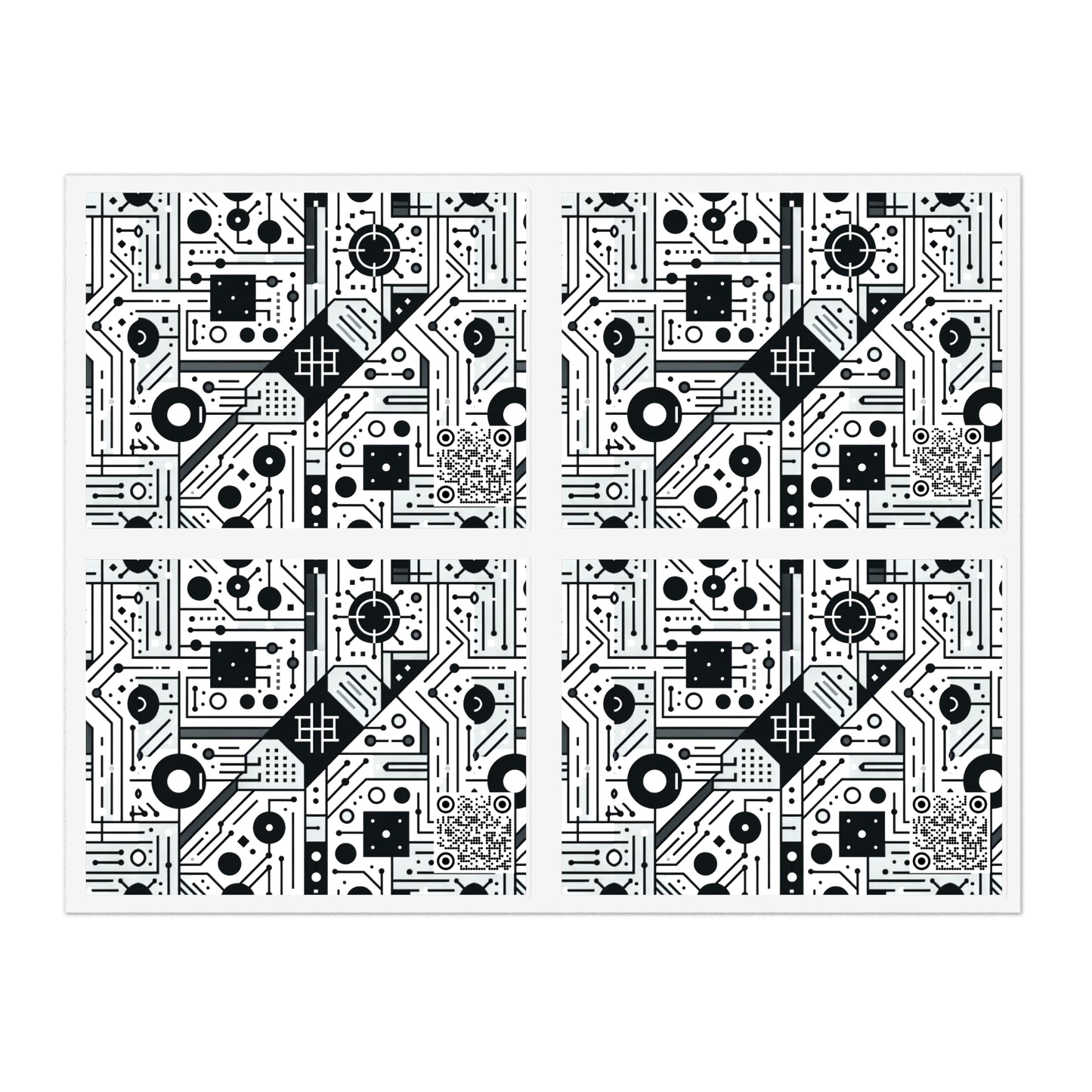 Digital Minimalism Minimalist Tech Sticker Sheets - 8404 Design-48
