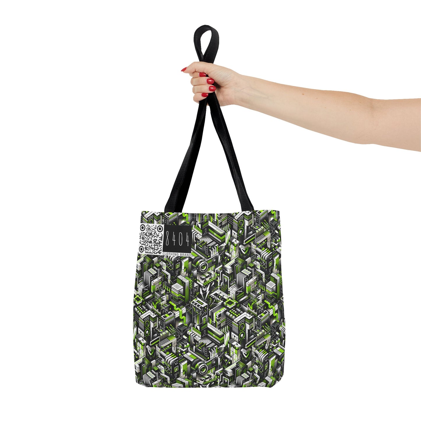 Graffiti Tech Fusion Bold Streetwear Fusion Tote Bag - 8404 Design-53