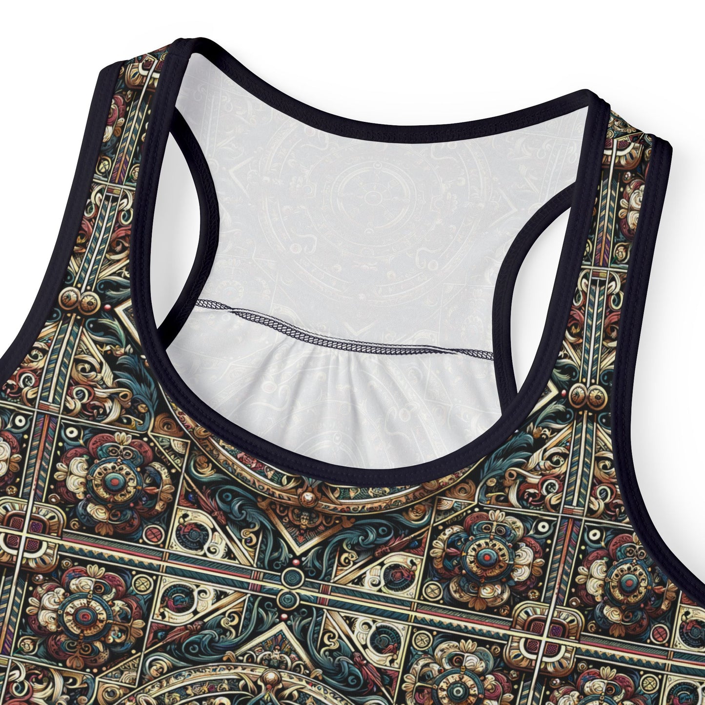 Urban Renaissance Historical Fusion With Street Edge Women's Tank Top - 8404 Design-57