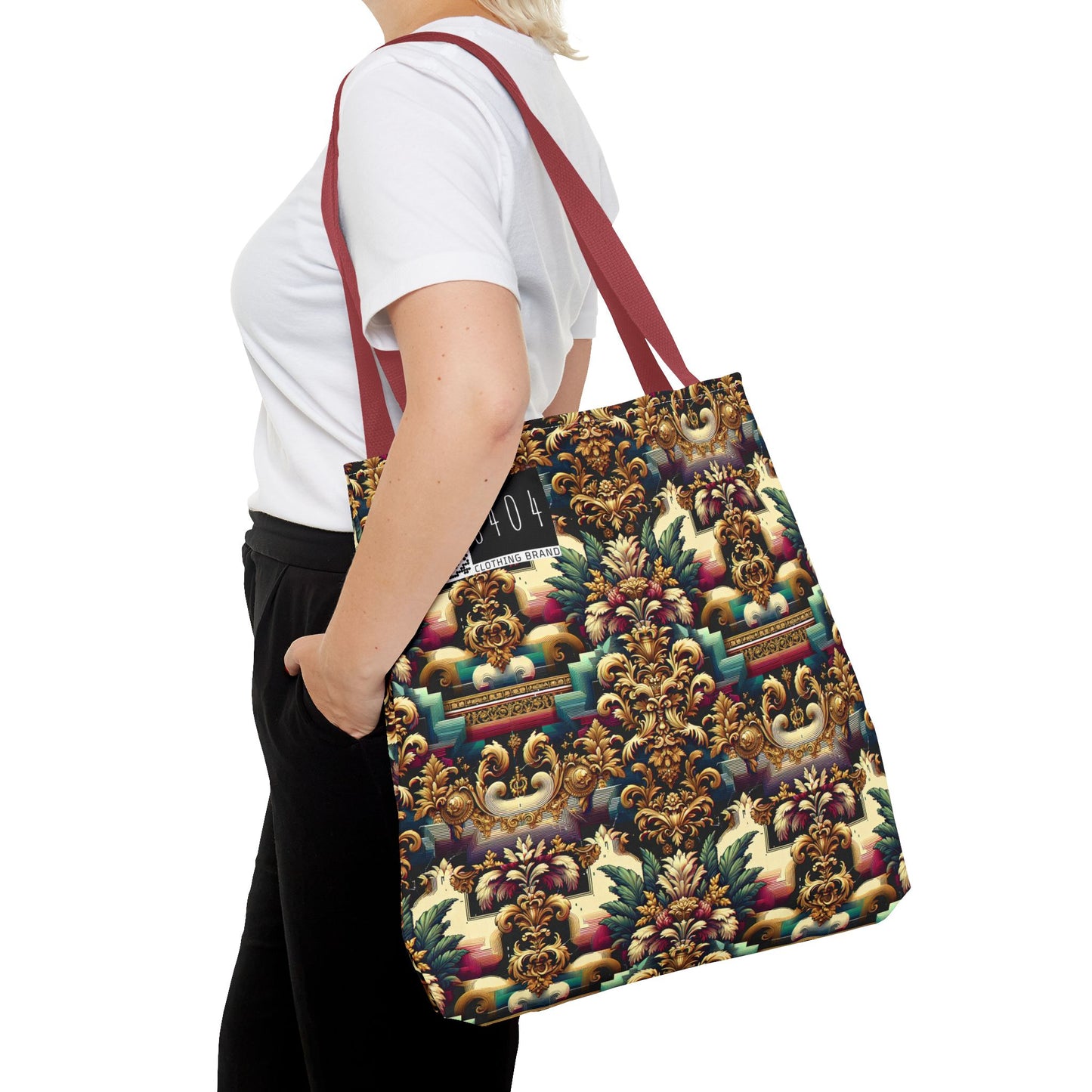 Digital Renaissance Modern Baroque Fusion Tote Bag - 8404 Design-60