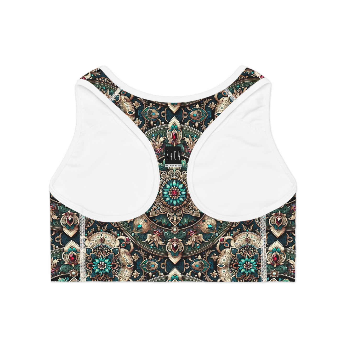 Neo-Dandyism Modern Dandy Streetwear Sports Bra - 8404 Design-56
