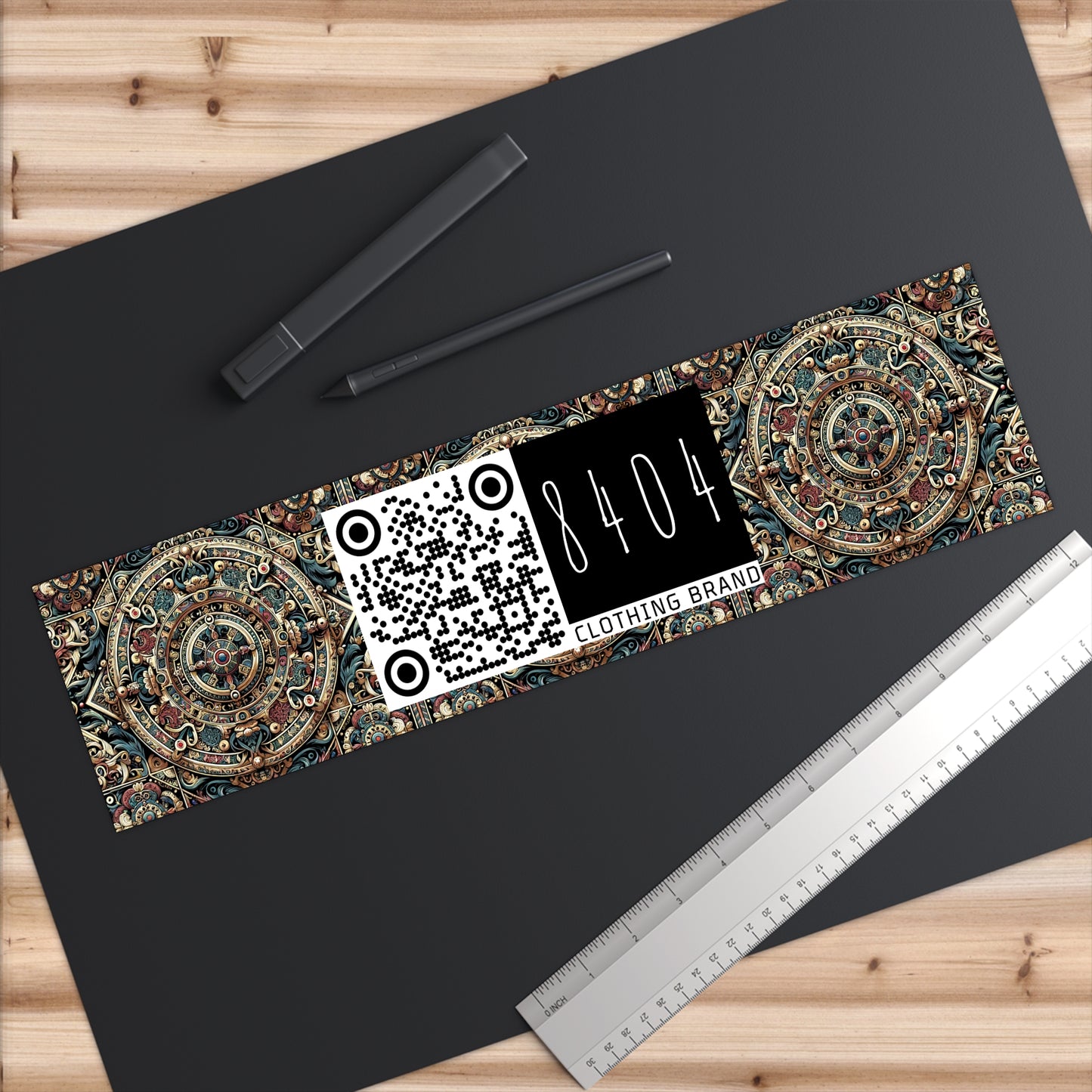 Urban Renaissance Historical Fusion With Street Edge Bumper Sticker - 8404 Design-57