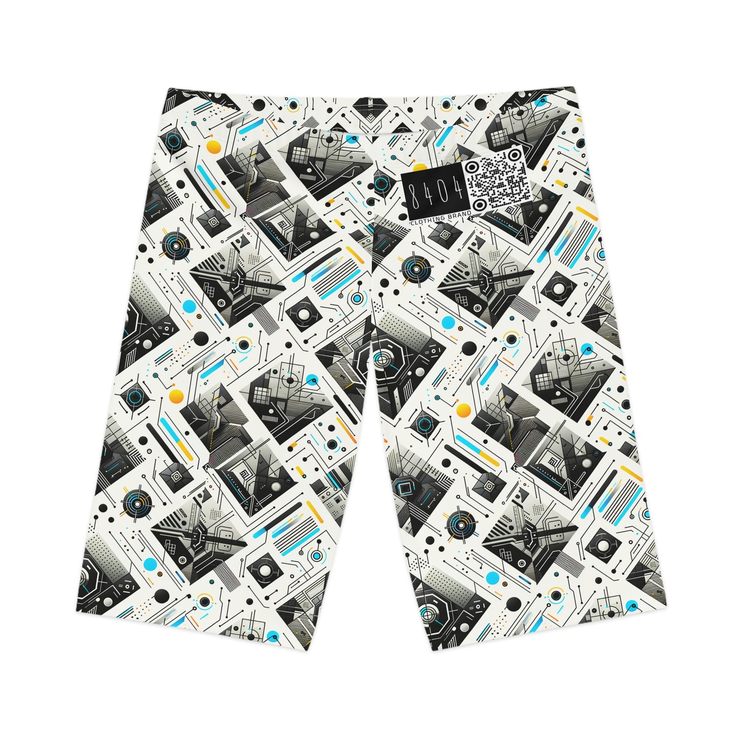 Tech Minimalism Minimalist Tech Women's Bike Shorts - 8404 Design-47