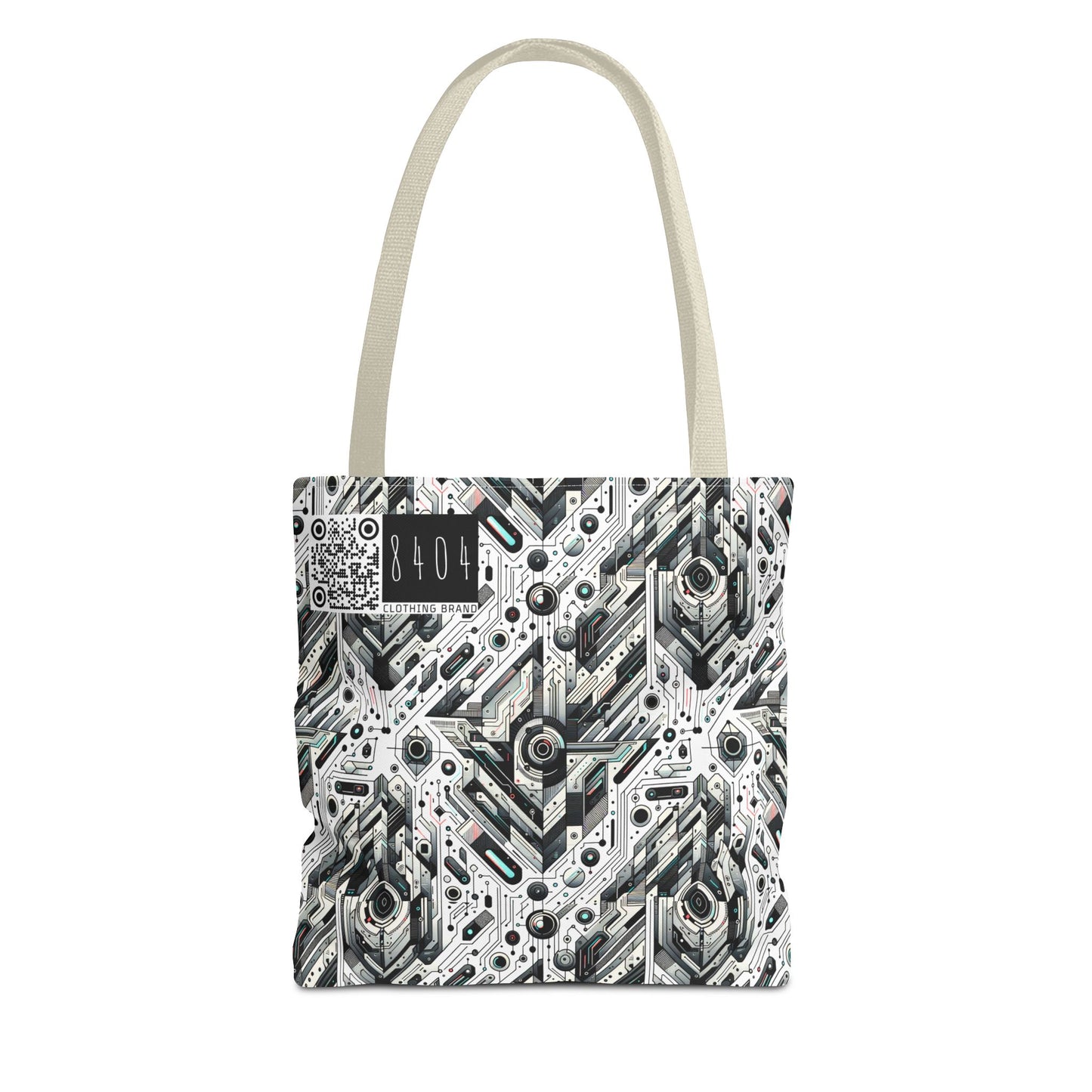 Tech-Infused Streetwear Tech-Forward Minimalism Tote Bag - 8404 Design-51