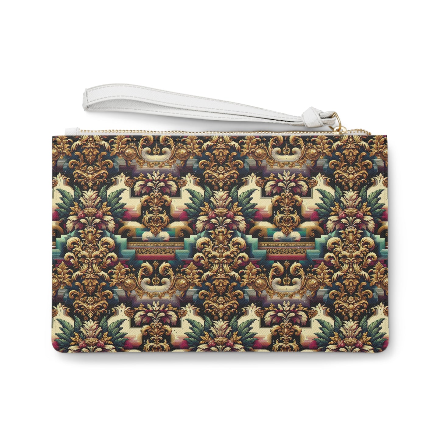 Digital Renaissance Modern Baroque Fusion Clutch Bag - 8404 Design-60