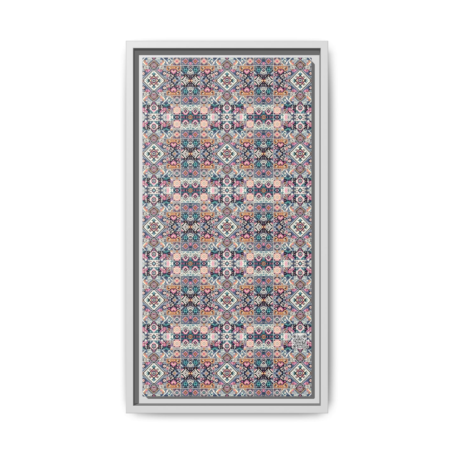 Matte Canvas, Framed (multi-Color) - 8404 Design-01