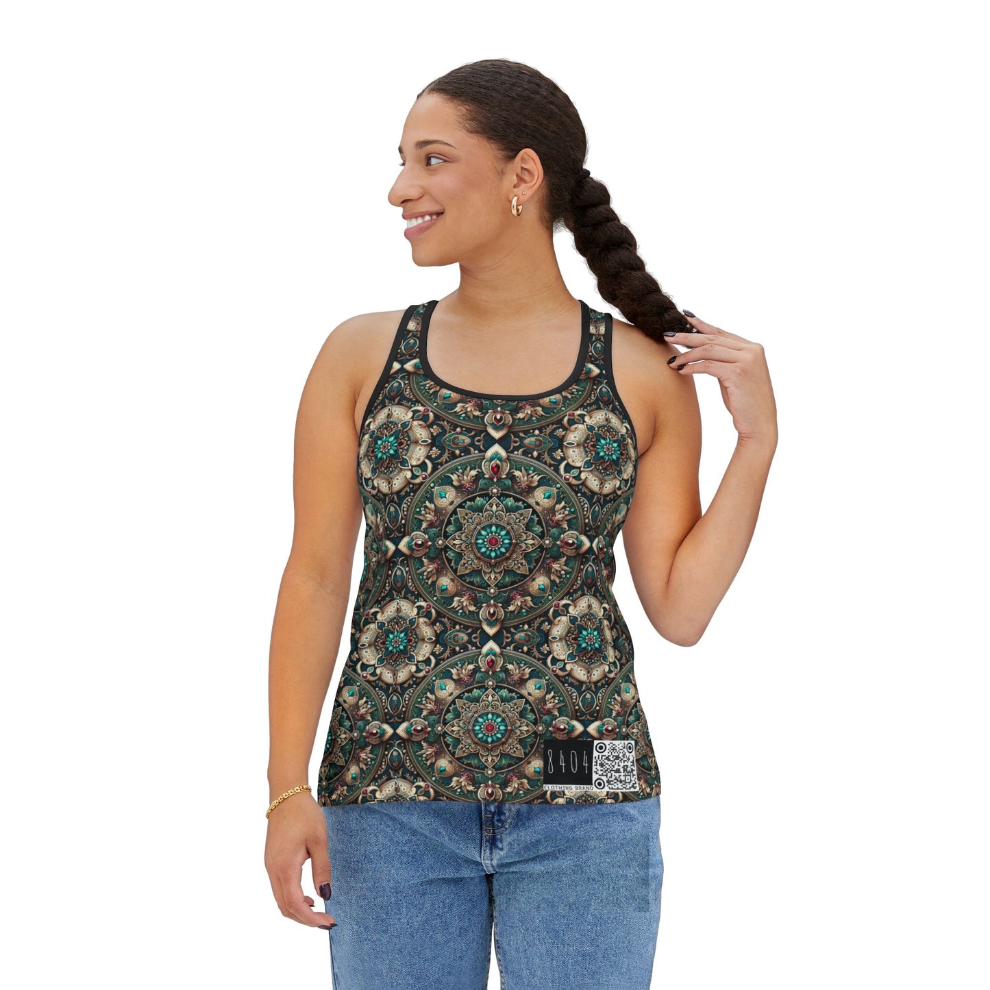 Neo-Dandyism Modern Dandy Streetwear Women's Tank Top - 8404 Design-56