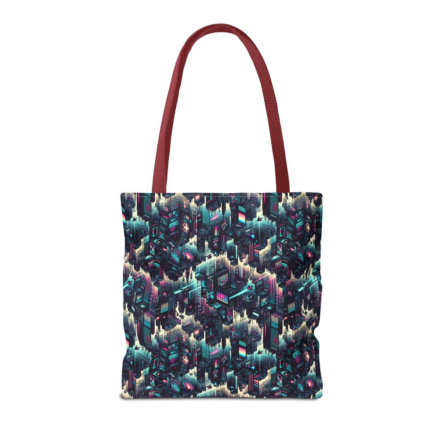 Digital Rebellion Tech-Inspired Streetwear Tote Bag - 8404 Design-51