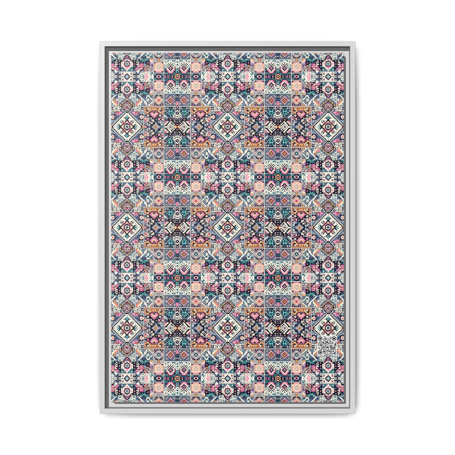 Matte Canvas, Framed (multi-Color) - 8404 Design-01