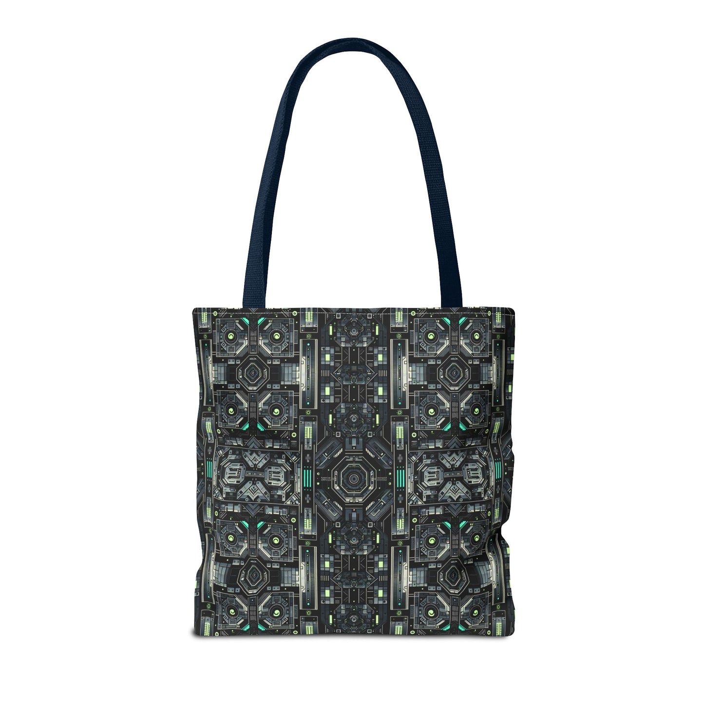 Tech Noir Tech-Forward Minimalism Tote Bag - 8404 Design-52