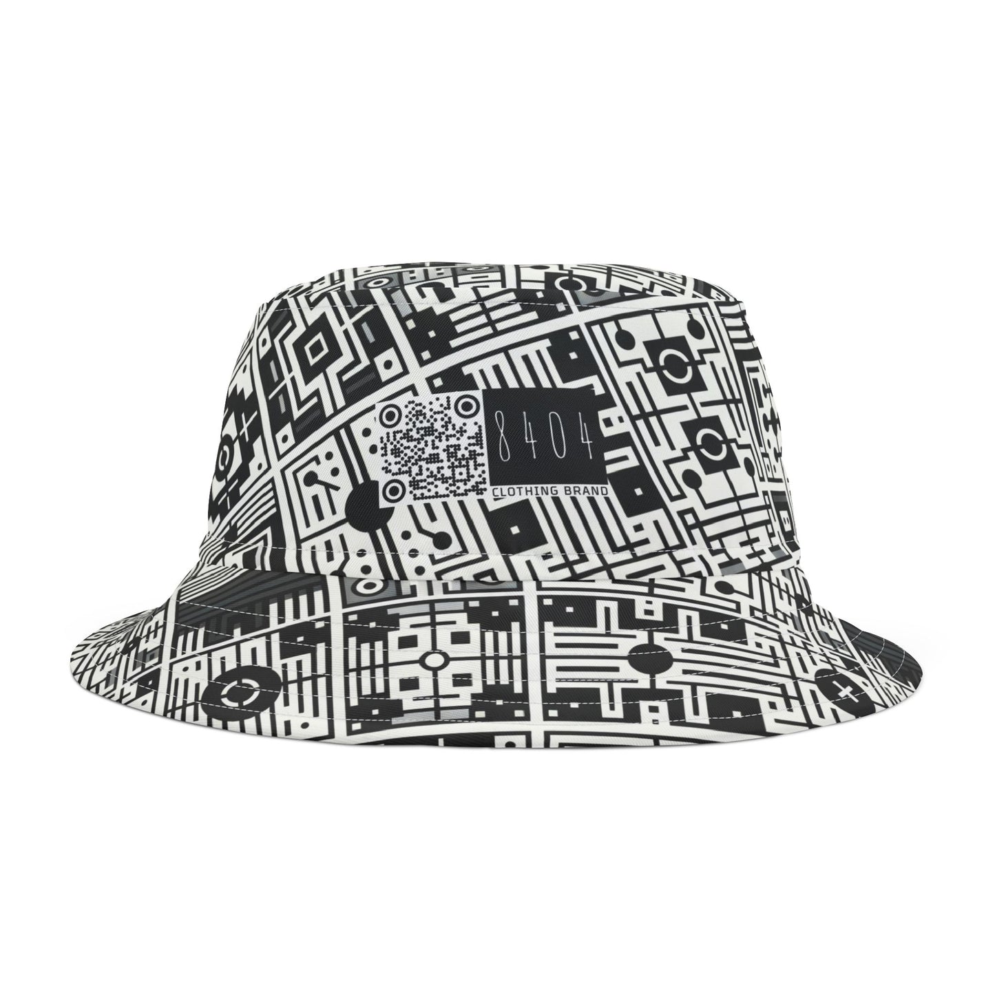 Digital Minimalism Minimalist Tech Bucket Hat - 8404 Design-55