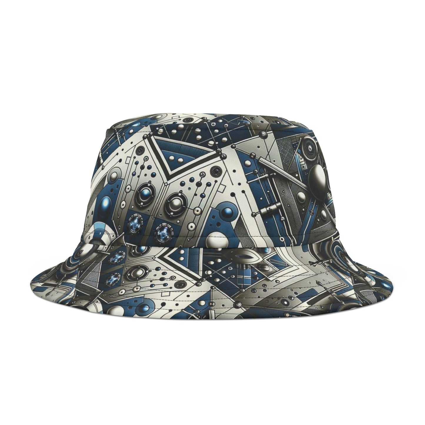 Tech Utility Fusion Tech-Forward Utility With a Futuristic Edge Bucket Hat - 8404 Design-63