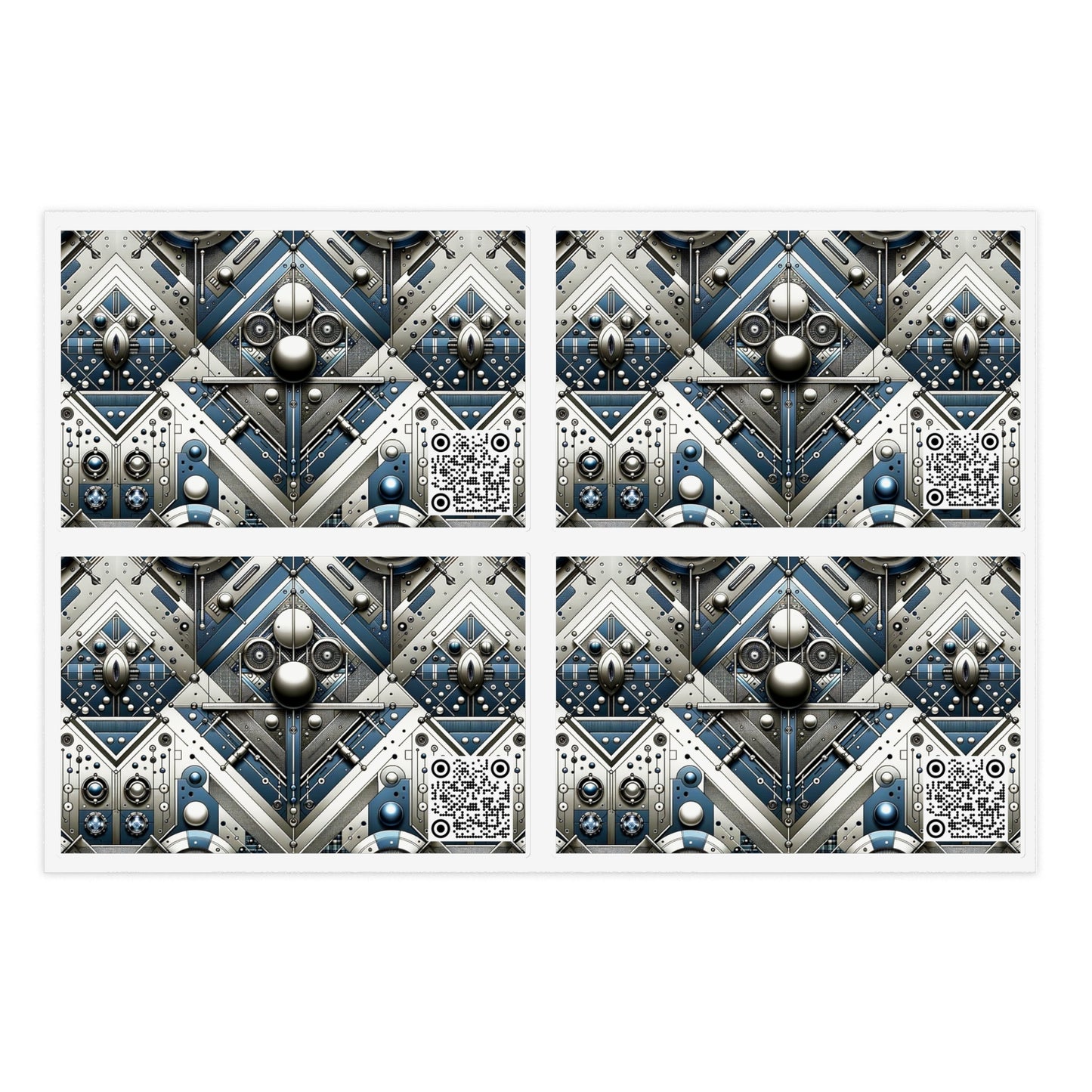 Tech Utility Fusion Tech-Forward Utility With a Futuristic Edge Sticker Sheets - 8404 Design-63