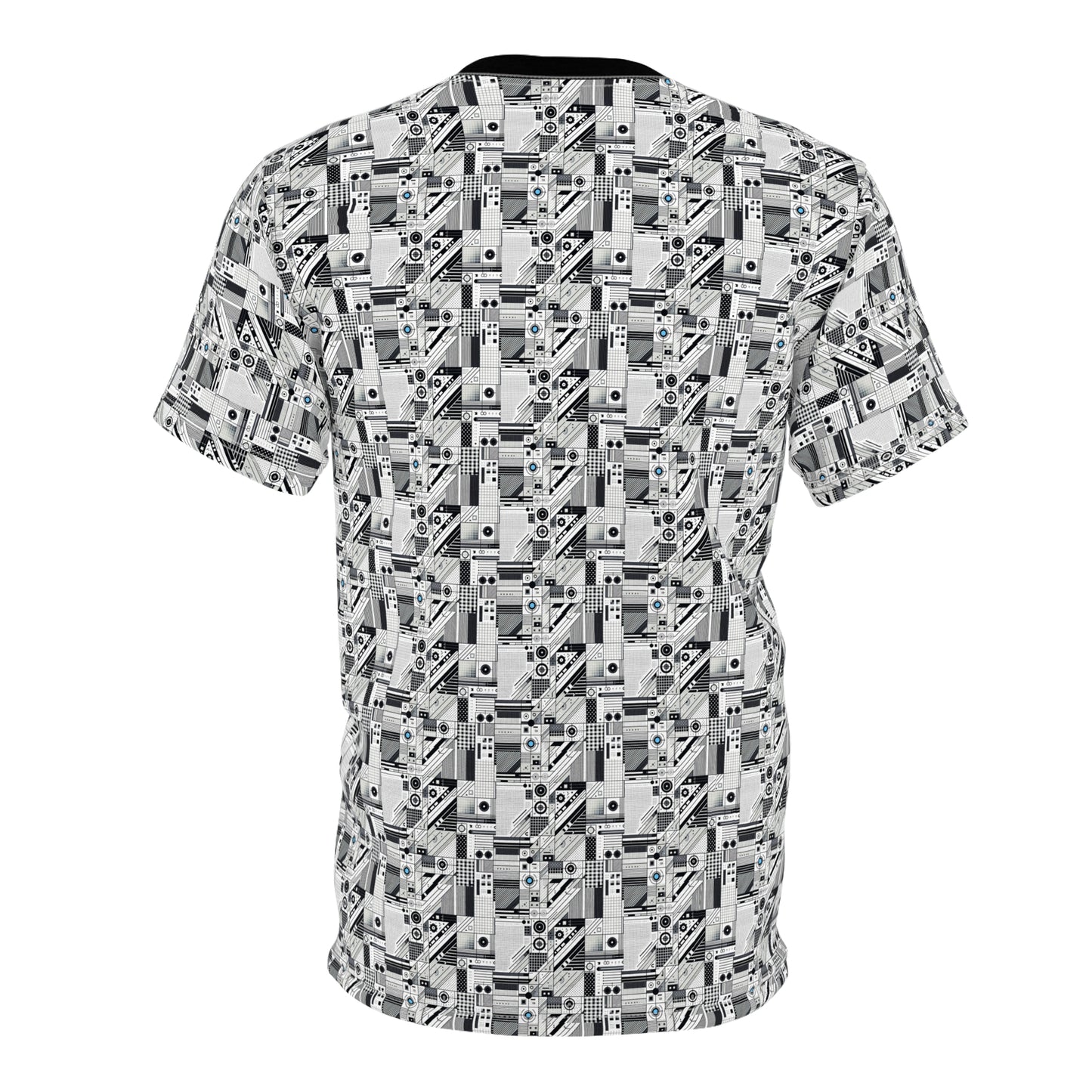 Digital Minimalism Minimalist Tech Unisex Cut & Sew Tee - 8404 Design-52