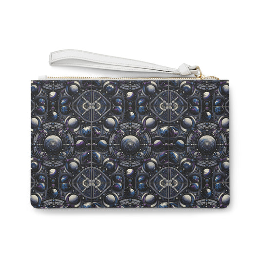 Tech Astronaut Tech-Forward Streetwear Meets Space Exploration Clutch Bag - 8404 Design-46
