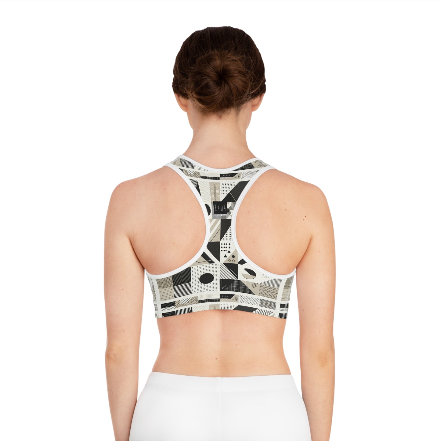 Elevated Athleisure Modern Sophistication With Sporty Elements Sports Bra - 8404 Design-76