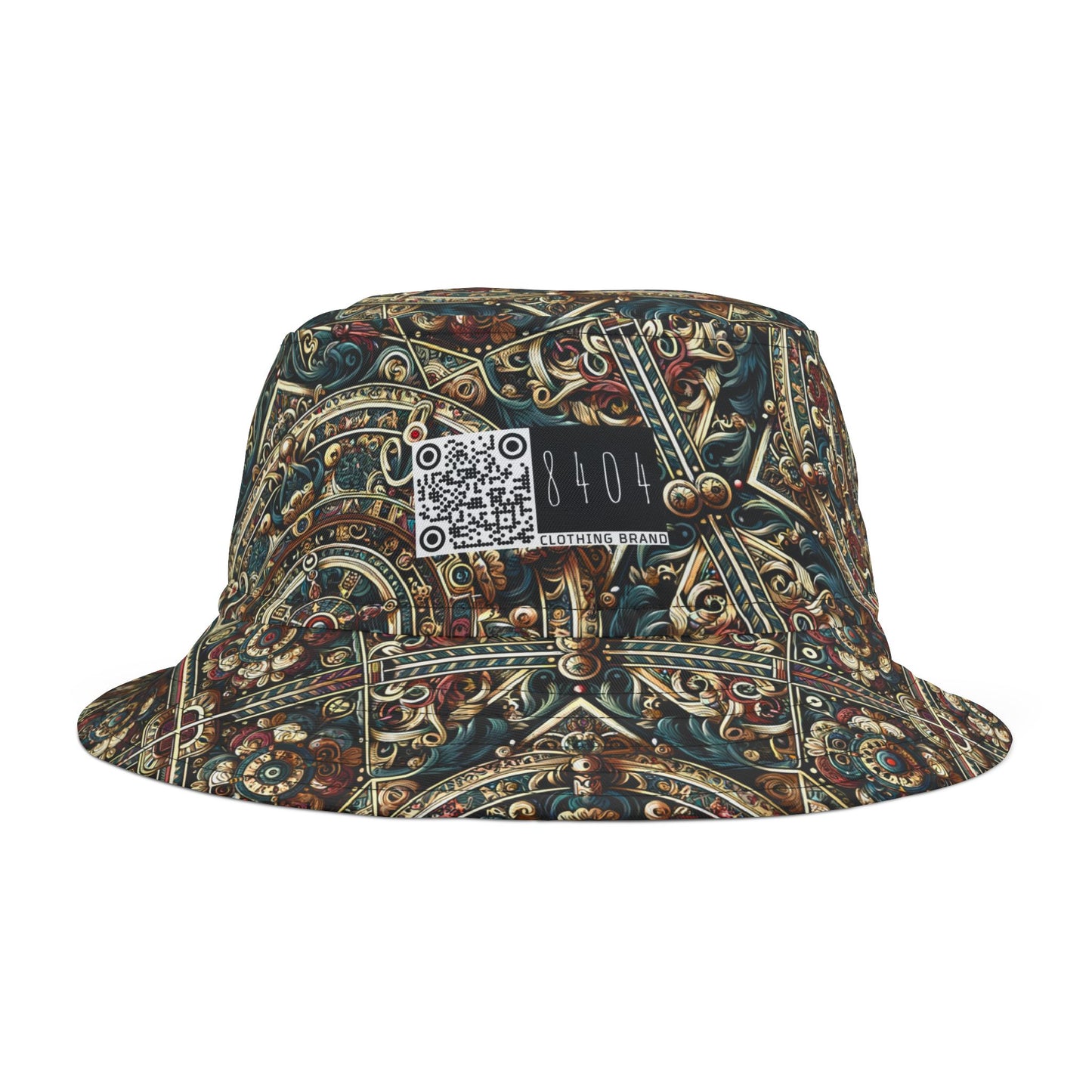 Urban Renaissance Historical Fusion With Street Edge Bucket Hat - 8404 Design-57