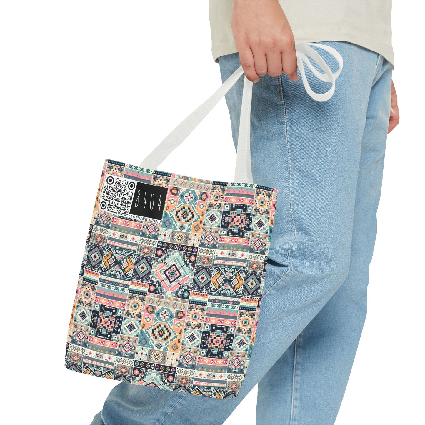 Digital Artisanal Fusion Digital Artisanal Tote Bag - 8404 Design-55