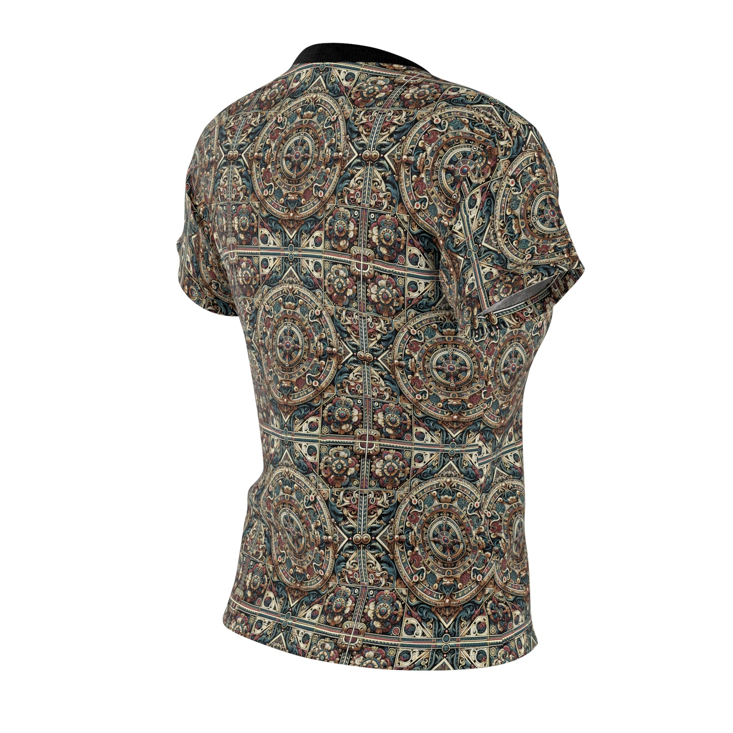 Urban Renaissance Historical Fusion With Street Edge Women's Cut & Sew Tee - 8404 Design-57