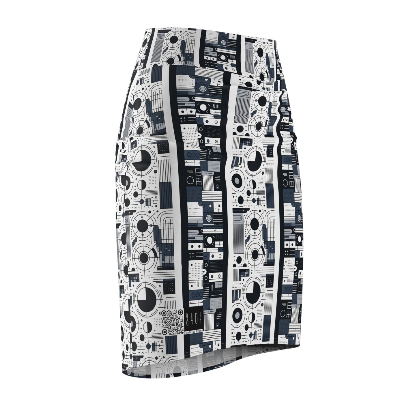Minimalist Athleisure Minimalist Tech Women's Pencil Skirt - 8404 Design-54