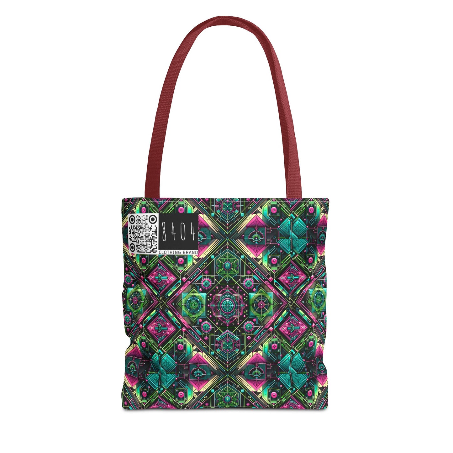 Tech-Infused Graphics Tech-Forward Streetwear Tote Bag - 8404 Design-45