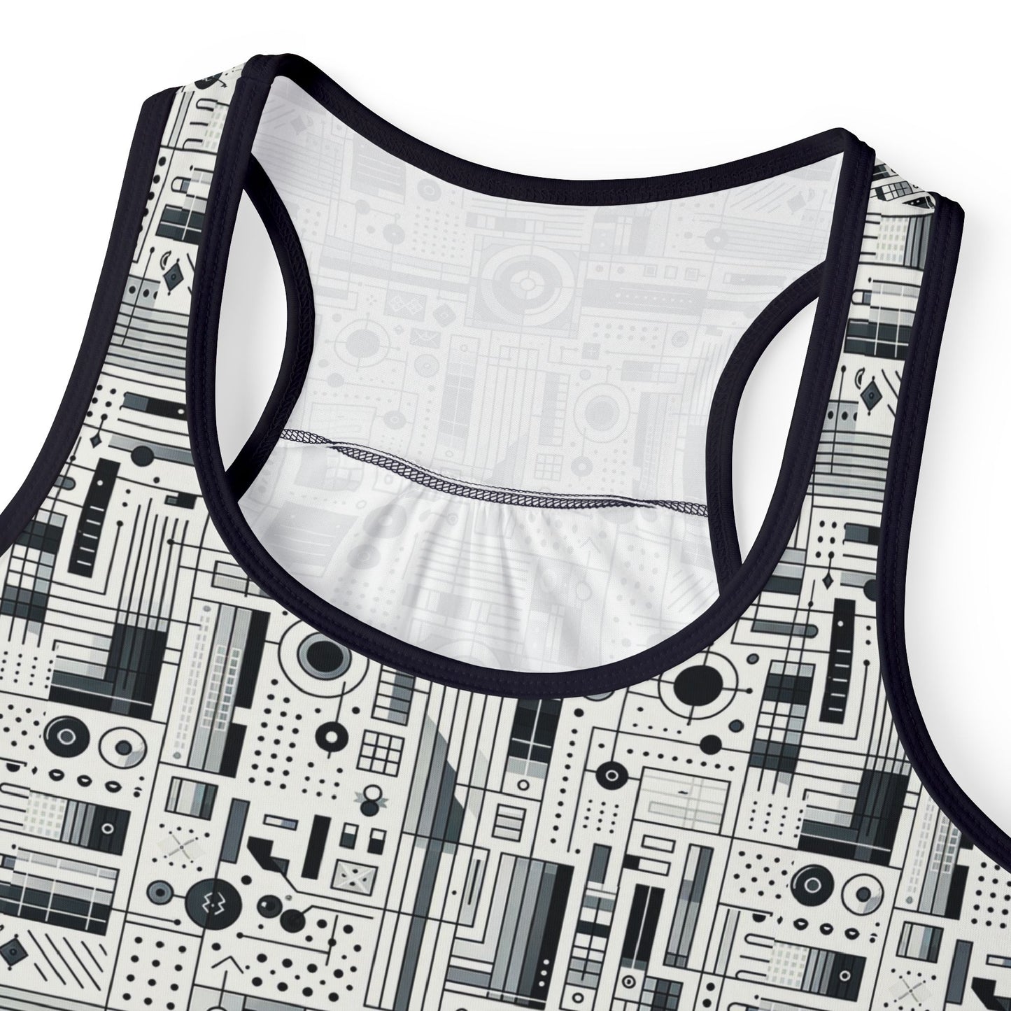 Digital Minimalism Minimalist Tech Women's Tank Top - 8404 Design-53