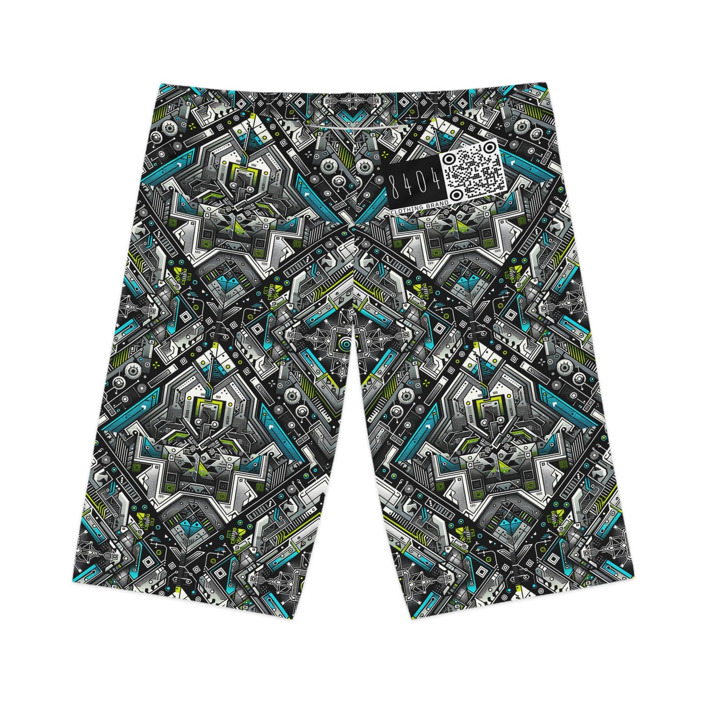 Women's Bike Shorts Future Tech - 8404 Design-01