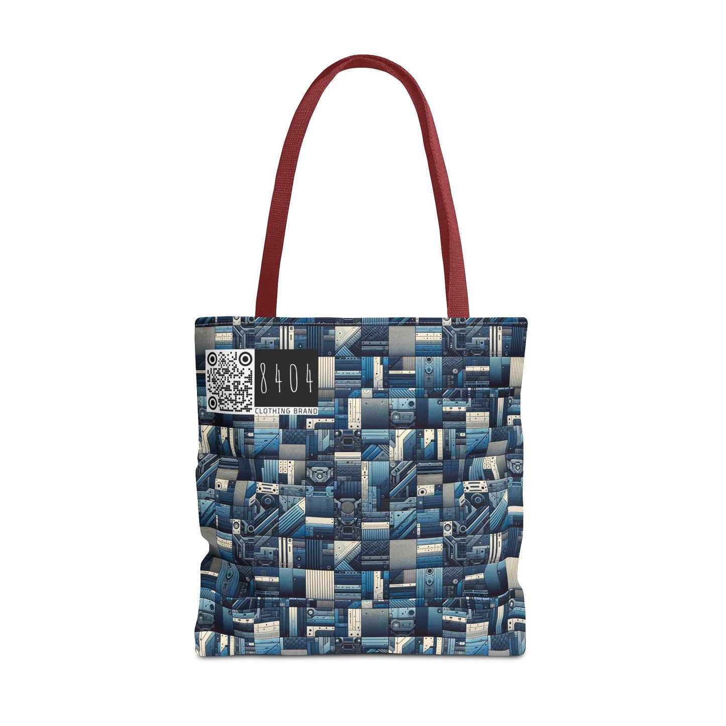 Tech-Inspired Utility Tech-Forward Streetwear With Utilitarian Edge Tote Bag - 8404 Design-44