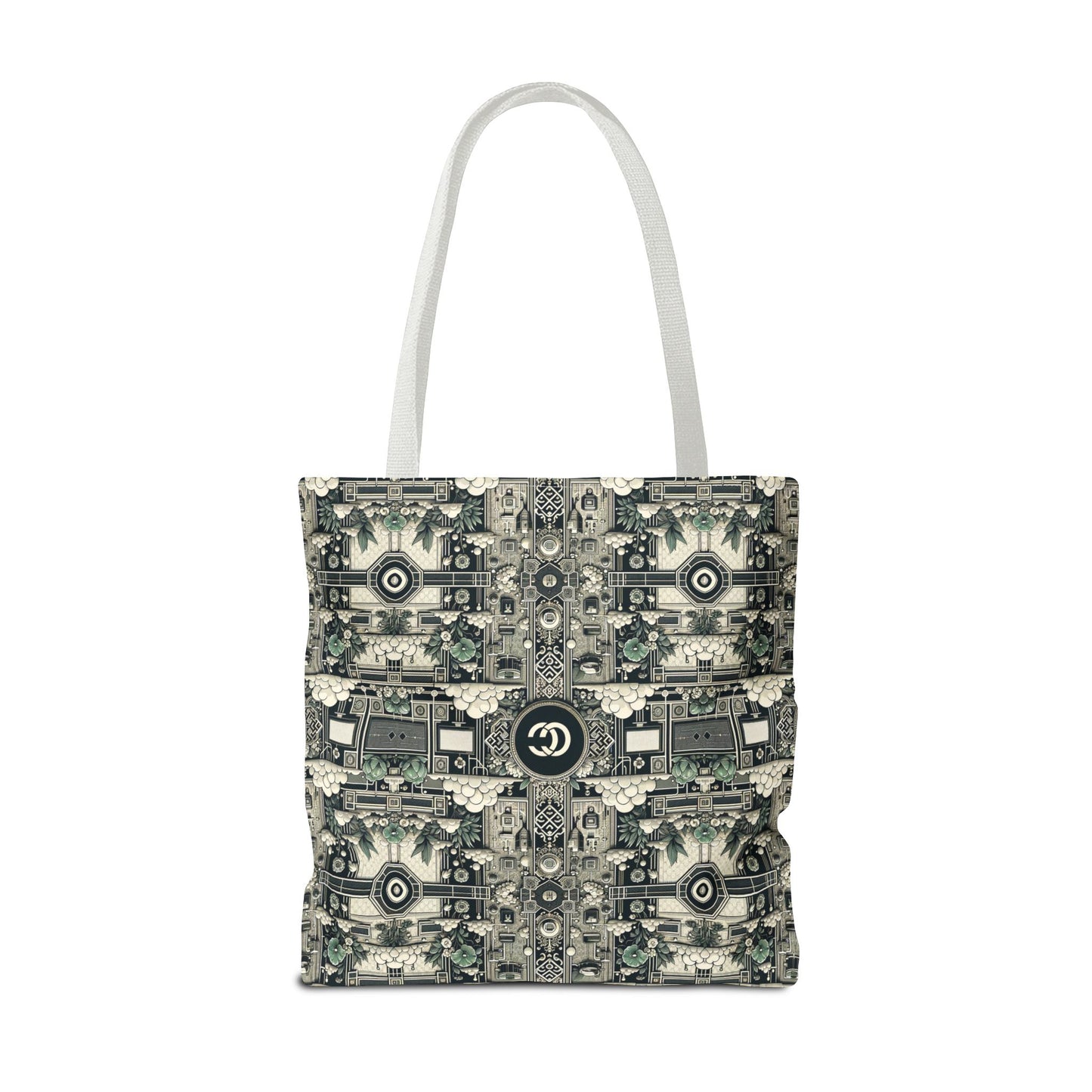 Cyber Garden Party Tech Garden Extravaganza Tote Bag - 8404 Design-54