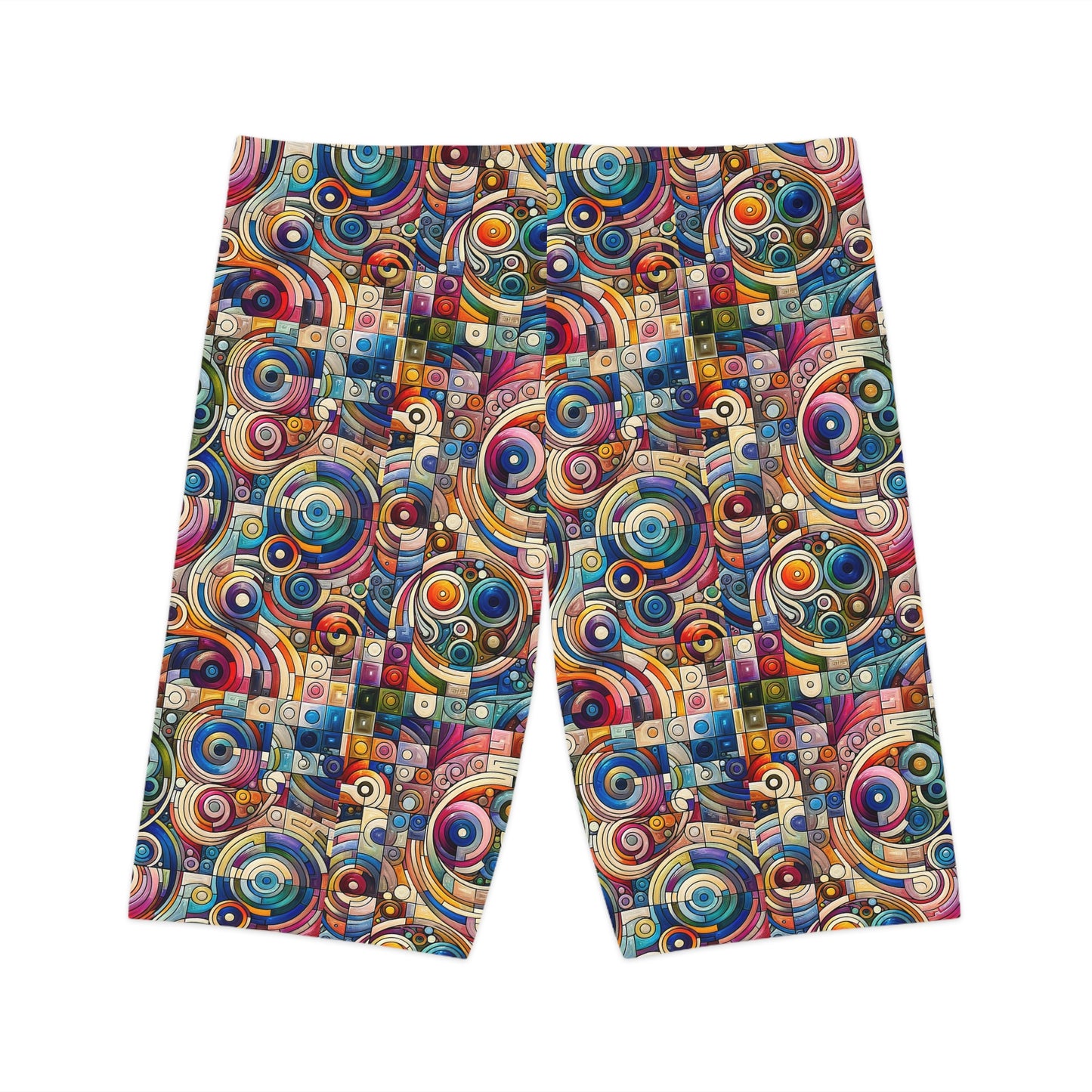 Digital Artistic Expression Artistic Streetwear Women's Bike Shorts - 8404 Design-49