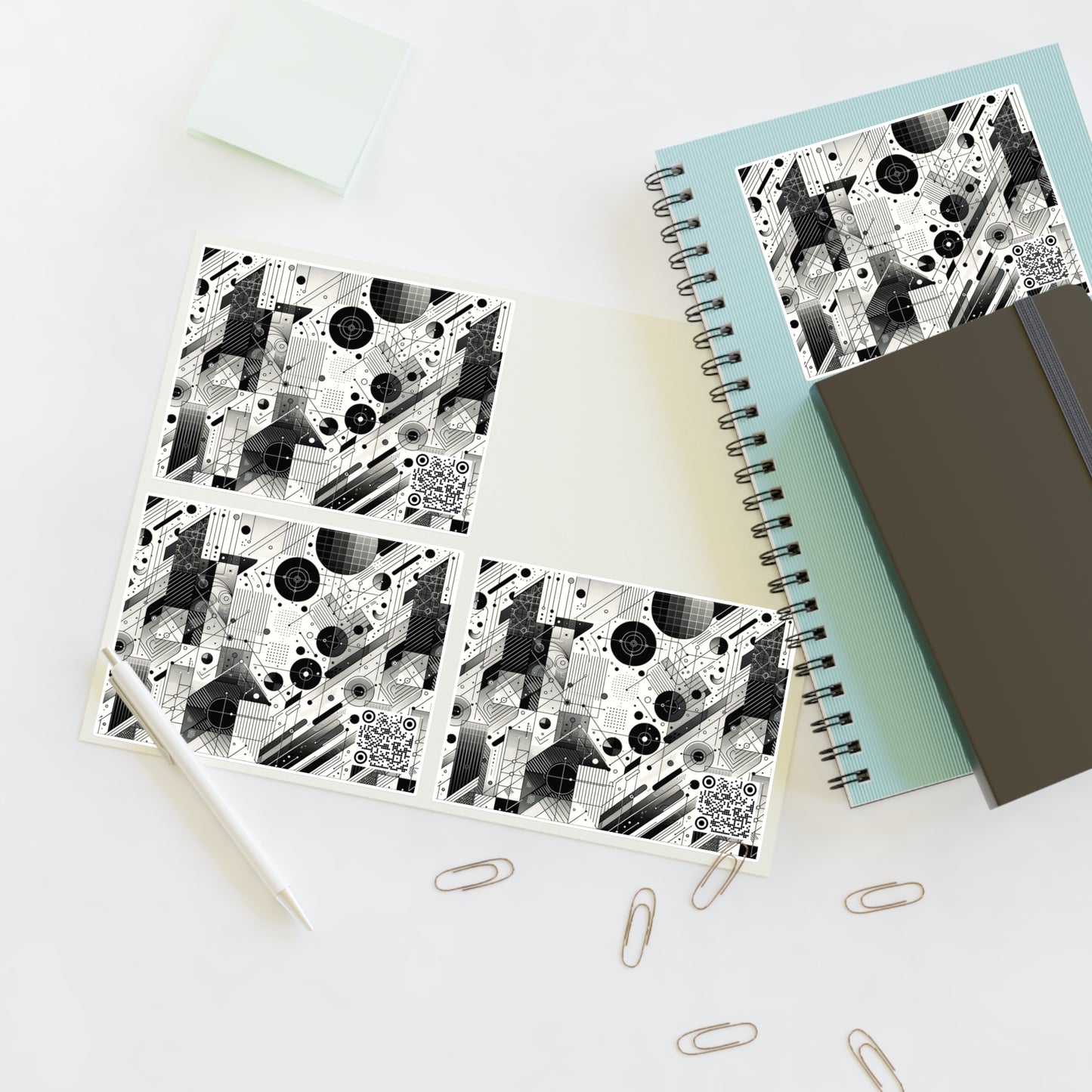 Digital Minimalism Minimalist Tech Sticker Sheets - 8404 Design-55