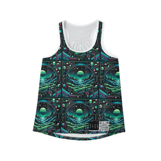 Digital Adventure Graphics Digital Explorer Women's Tank Top - 8404 Design-59