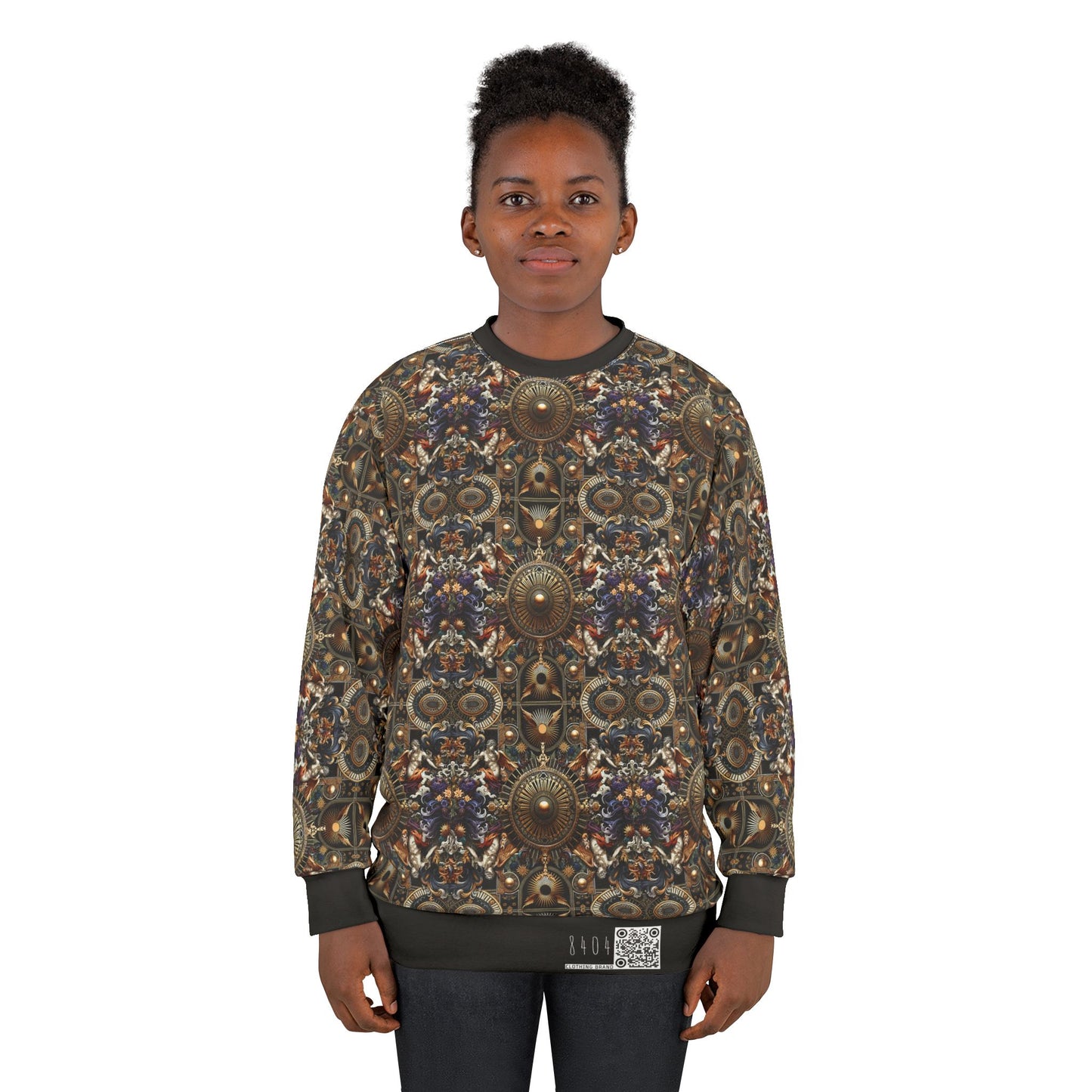 Digital Renaissance Luxurious Streetwear Inspired By Classical Art With a Modern Twist Sweatshirt - 8404 Design-55