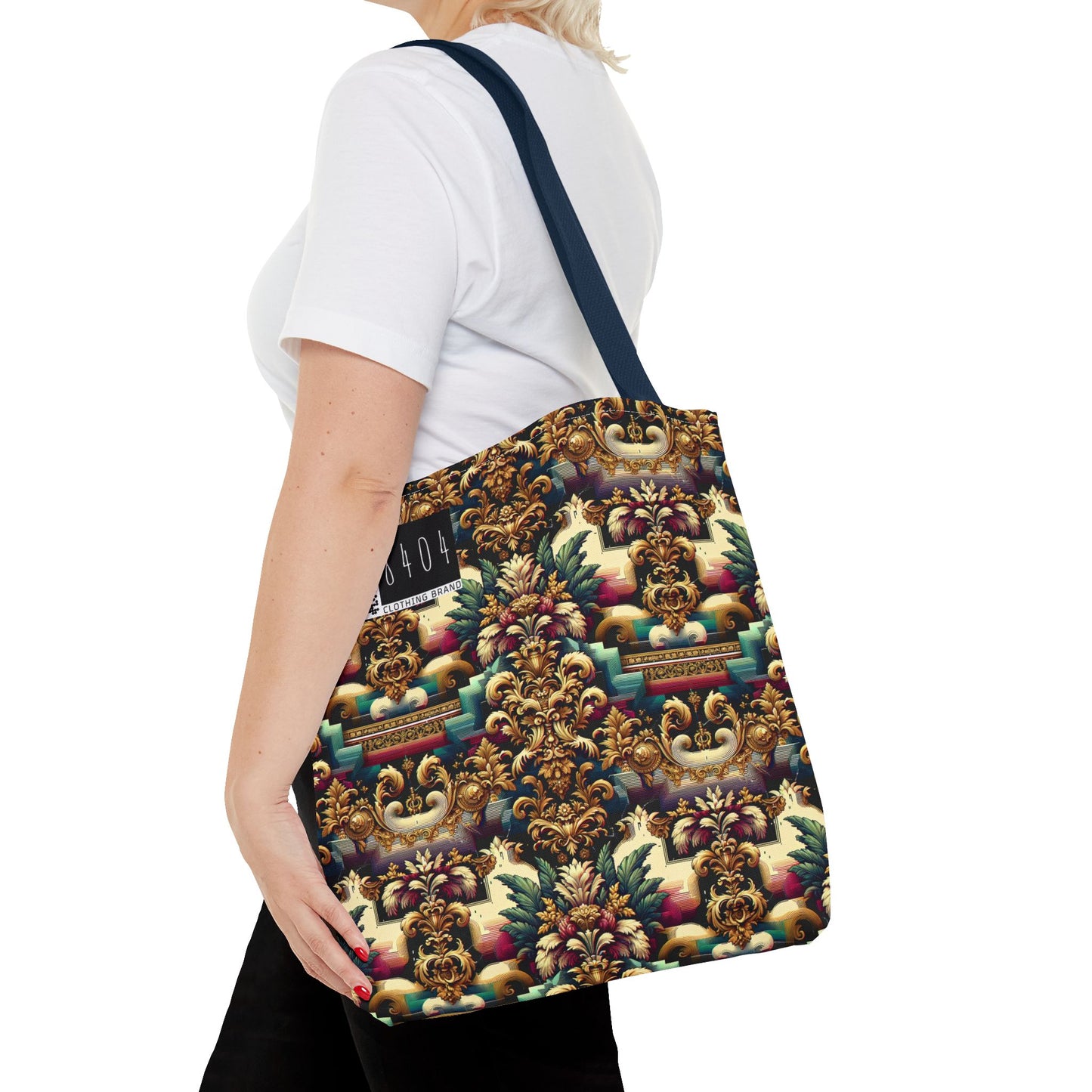 Digital Renaissance Modern Baroque Fusion Tote Bag - 8404 Design-60