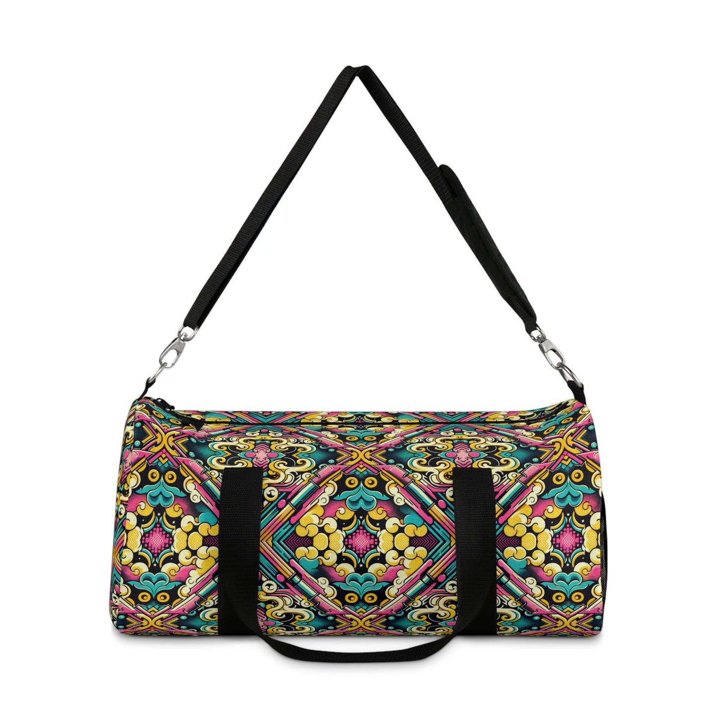 Neon Pop Art Revival Pop Culture Retro Duffel Bag - 8404 Design-59