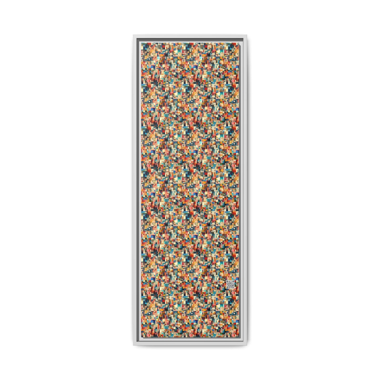 Digital Artistic Expression Artistic Streetwear Matte Canvas, Framed (multi-Color) - 8404 Design-46 B
