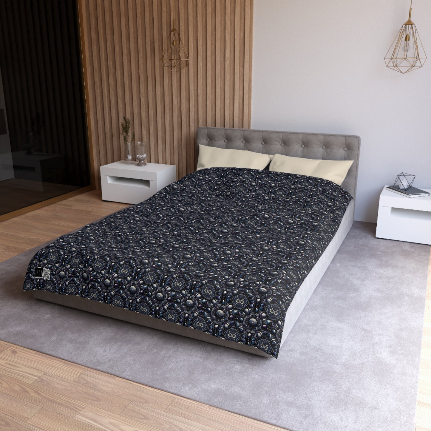 Tech Astronaut Tech-Forward Streetwear Meets Space Exploration Microfiber Duvet Cover - 8404 Design-46