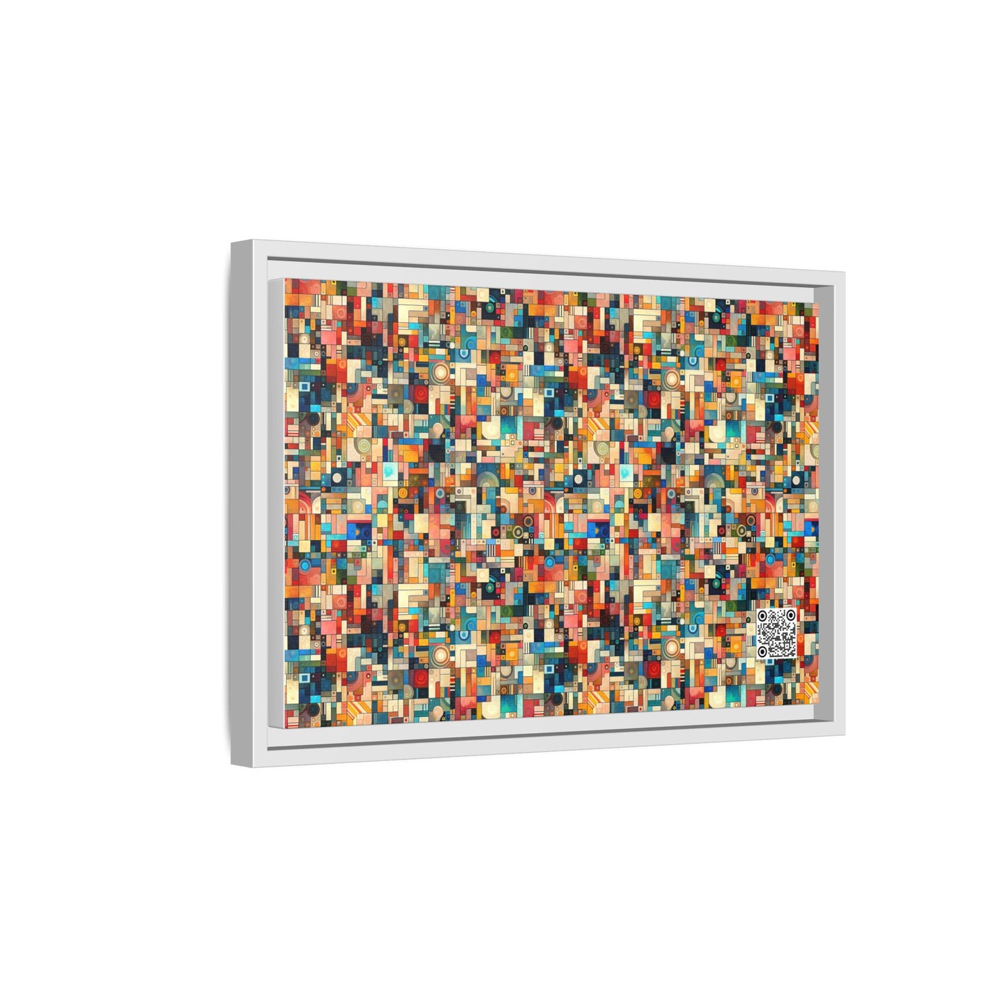 Digital Artistic Expression Artistic Streetwear Matte Canvas, Framed (multi-Color) - 8404 Design-46 B
