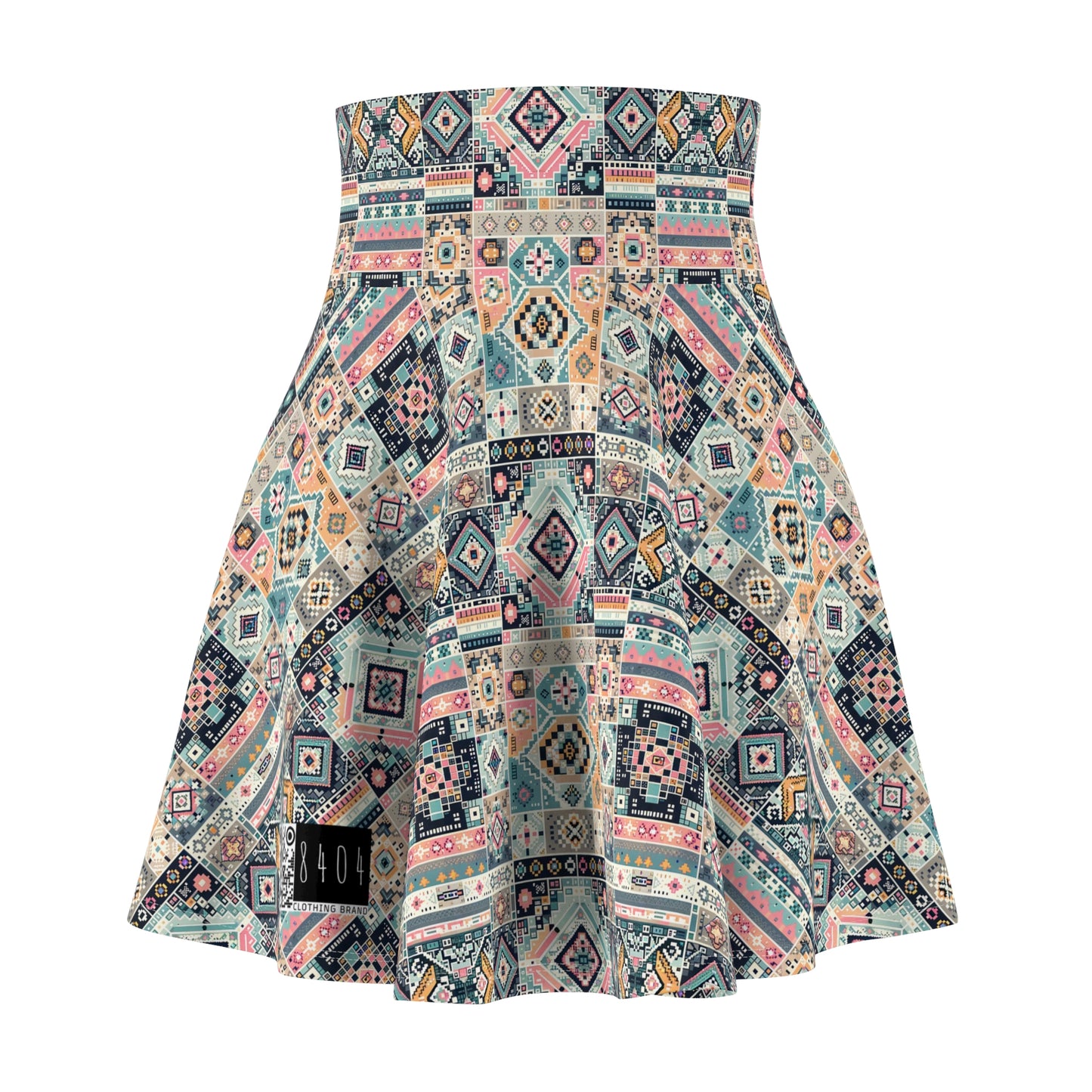 Digital Artisanal Fusion Digital Artisanal Women's Skater Skirt - 8404 Design-55