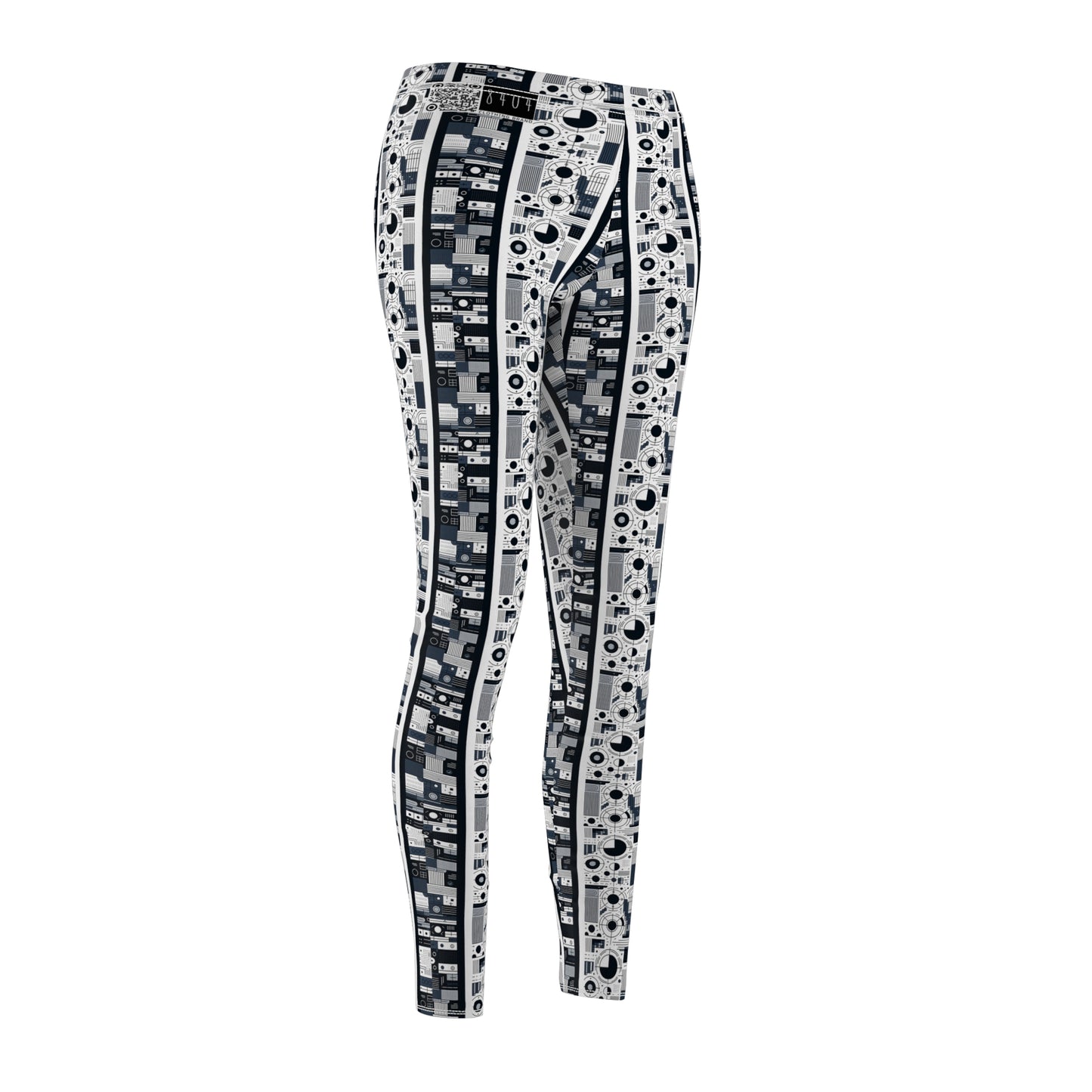 Minimalist Athleisure Minimalist Tech Women's Cut & Sew Casual Leggings - 8404 Design-54