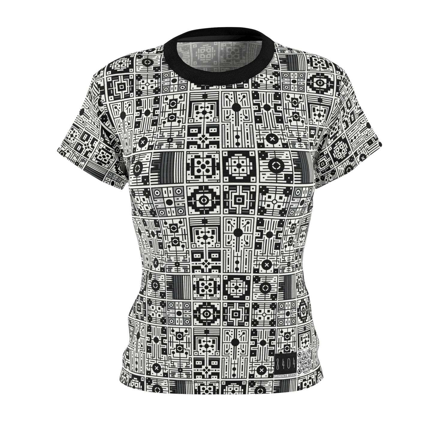Digital Minimalism Minimalist Tech Women's Cut & Sew Tee - 8404 Design-55