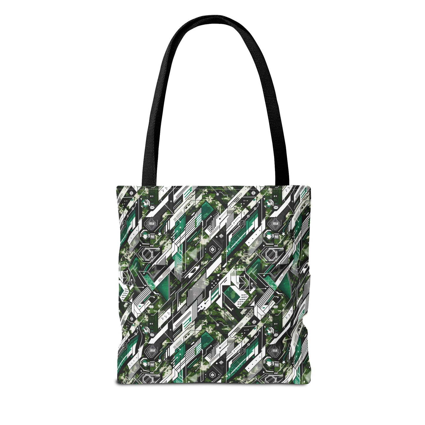 Tech Camo Fusion Tech-Forward Streetwear With a Futuristic Edge Tote Bag - 8404 Design-63