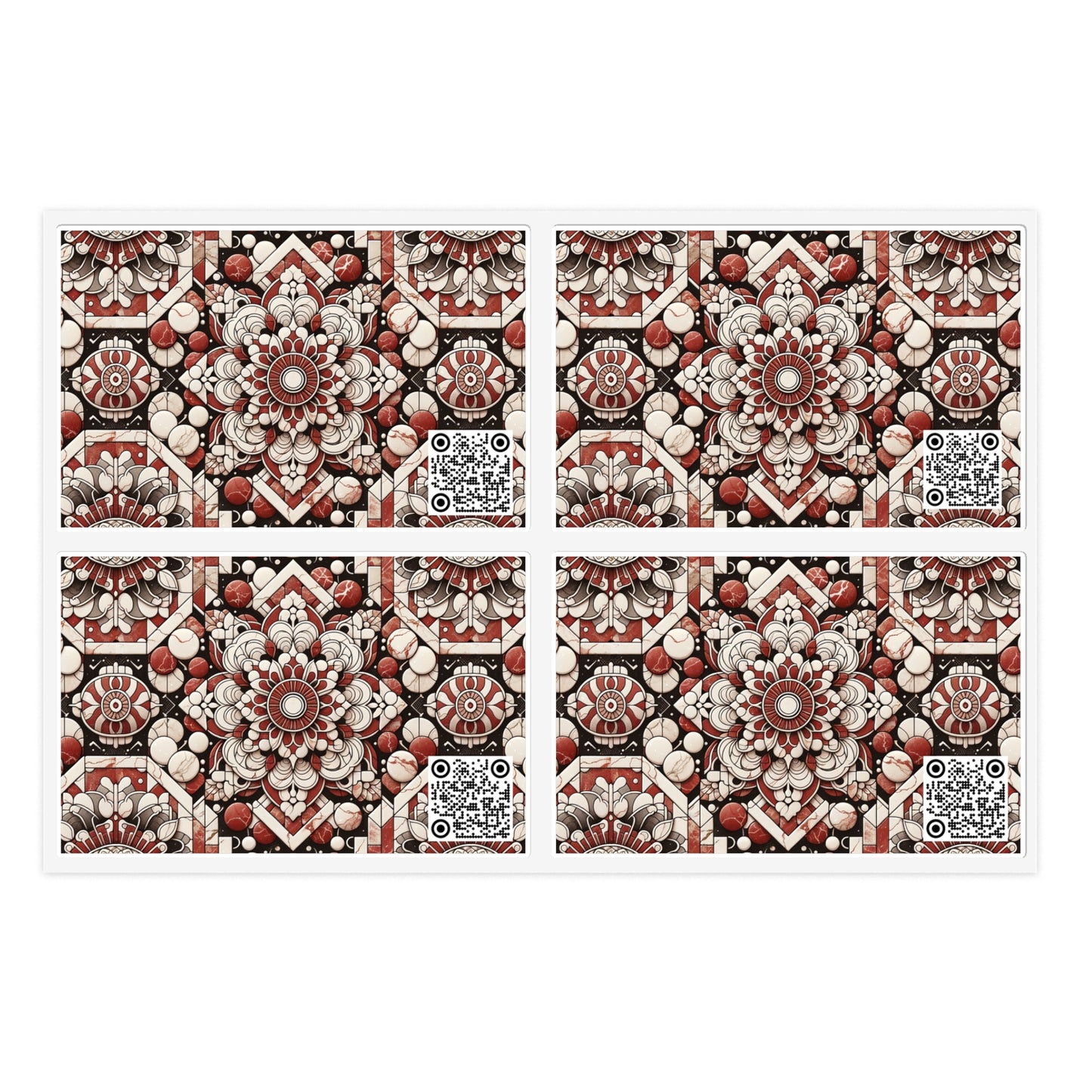 Neo Jomon Sculptural Aesthetics Artisanal Streetwear Sticker Sheets - 8404 Design-55